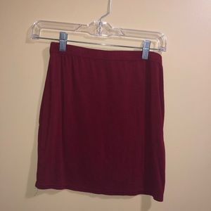 Bodycon mini skirt size 6